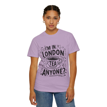 Unisex Garment-Dyed T-shirt - London's Nostalgic Tea