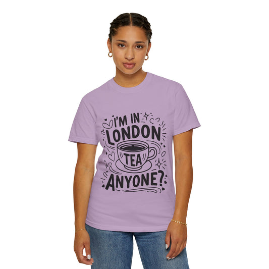 Unisex Garment-Dyed T-shirt - London's Nostalgic Tea
