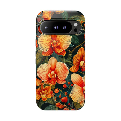 Floral Phone Case - Tough Cases, Protective Cover, Gift for Her, Smartphone Accessory, Floral Design, Nature-Inspired