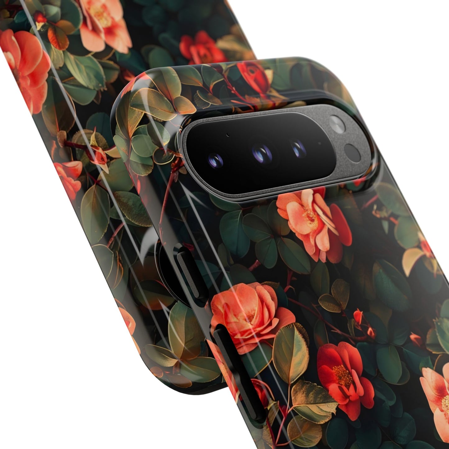 Floral Phone Case - Elegant Floral Design, Tough Protective Case, Perfect Gift for Her, Trendy Phone Accessories, Mother’s Day, Birthday