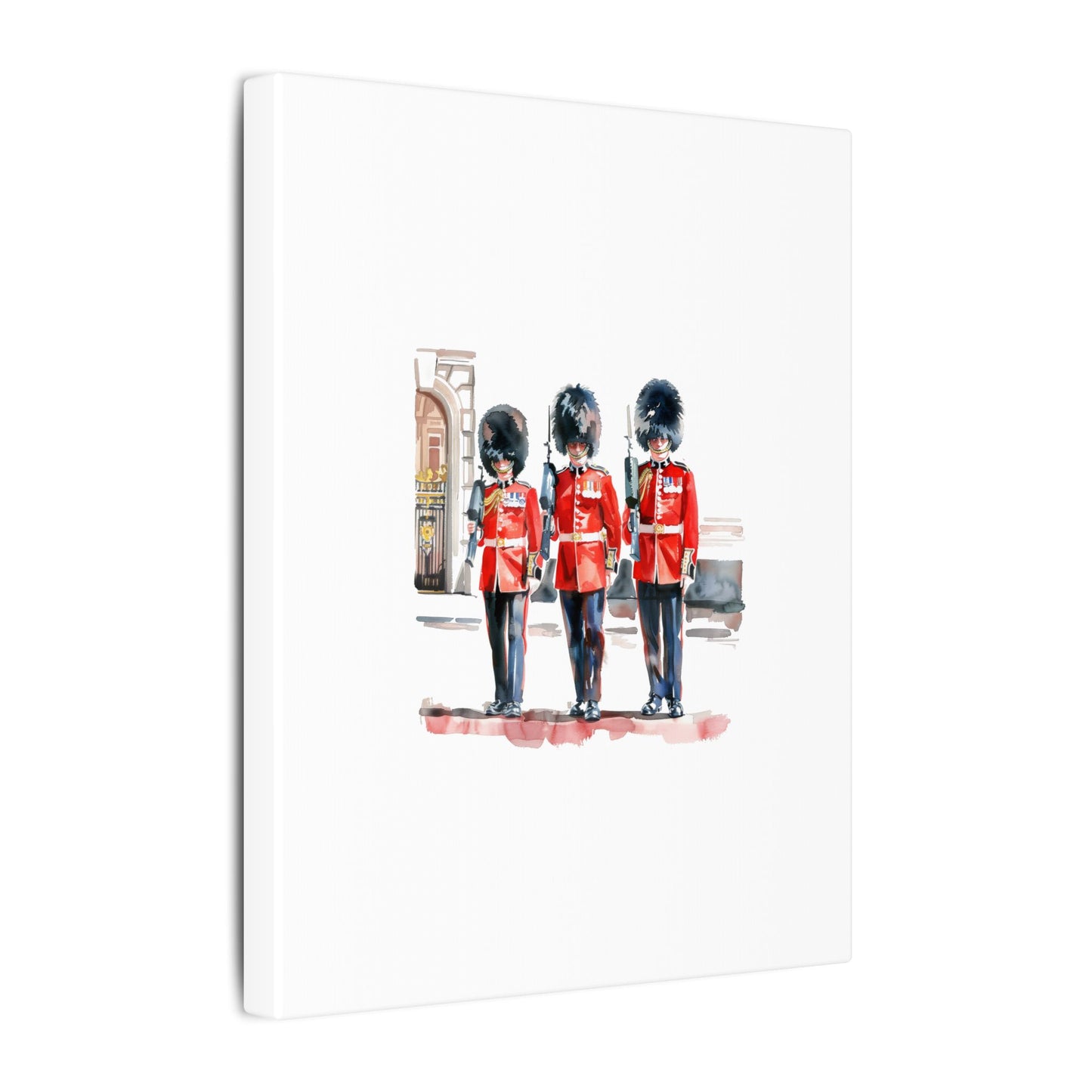 Royal Guards Canvas Print, British Wall Art, Home Decor, Unique Gift, London Culture