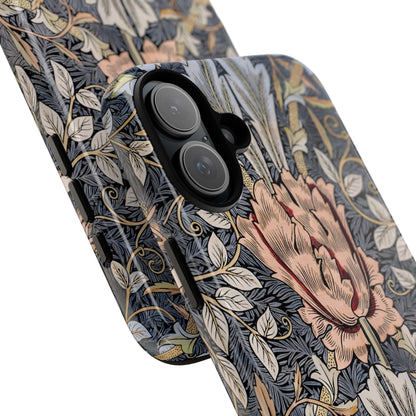 Floral Phone Case, Tough Cases for Stylish Protection, Flower Design, Gift for Her, Phone Accessories, Trendy Mobile Covers