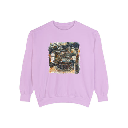Unisex Garment-Dyed Sweatshirt Classy - London's Pub