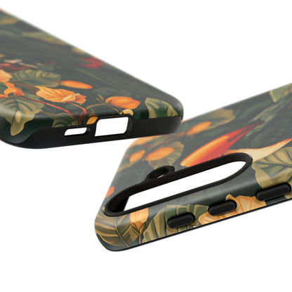 Tropical Toucan Phone Case, Exotic Bird Cover, Nature Lover Gift, Eco-Friendly Design, Customizable Tech Accessory
