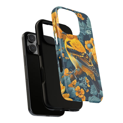 Colorful Bird Phone Case, Floral Tough Phone Cover for Bird Lovers, Eco-Friendly Mobile Shell, Gift for Nature Enthusiasts, Custom [...]