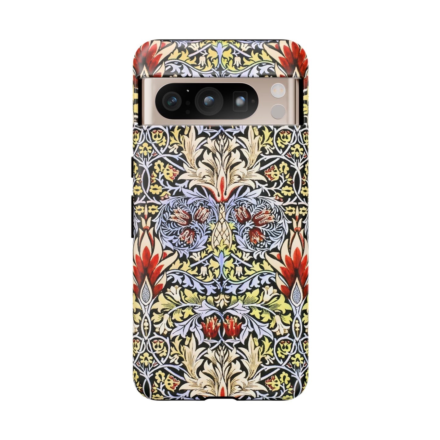 Stylish Phone Case - Floral Design, Tough Cases, Gift for Her, Phone Accessories, Trendy Tech, Unique Cell Phone Cover