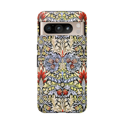 Stylish Phone Case - Floral Design, Tough Cases, Gift for Her, Phone Accessories, Trendy Tech, Unique Cell Phone Cover