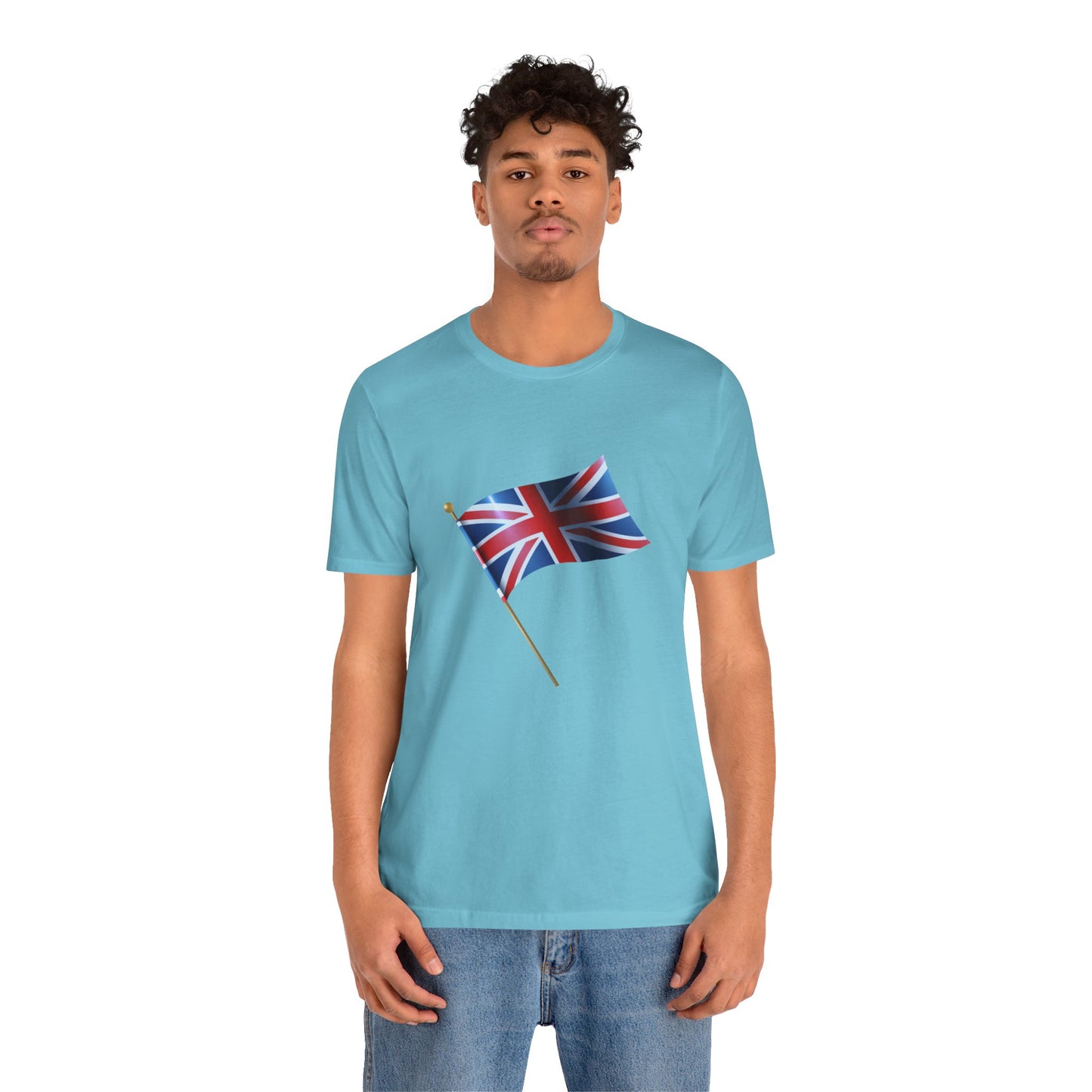 Unisex Jersey Short Sleeve Tee - British Flag Symbolic Union Jack Design