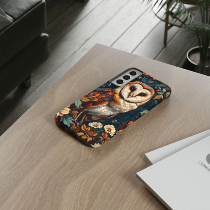 Barn Owl Phone Case | Tough Cases, Nature Lover Gift, Wildlife Accessory, Eco-Friendly Phone Protection, Unique Gift Idea