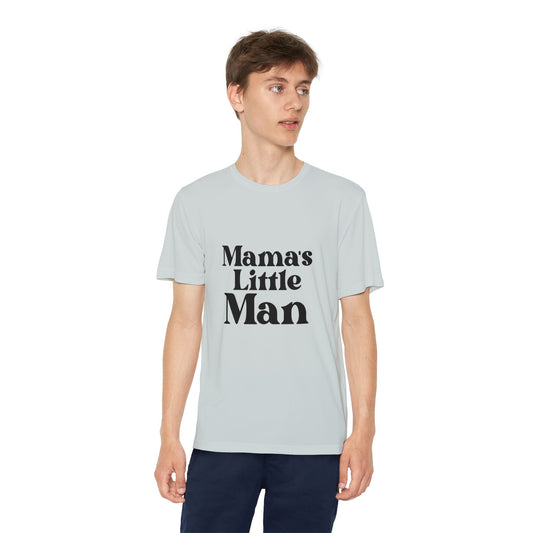 Mama's Little Man -Youth Tee - Comfy Cotton T-Shirt for Boys