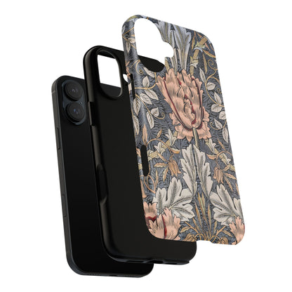 Floral Phone Case, Tough Cases for Stylish Protection, Flower Design, Gift for Her, Phone Accessories, Trendy Mobile Covers