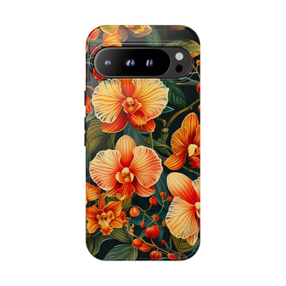 Floral Phone Case - Tough Cases, Protective Cover, Gift for Her, Smartphone Accessory, Floral Design, Nature-Inspired