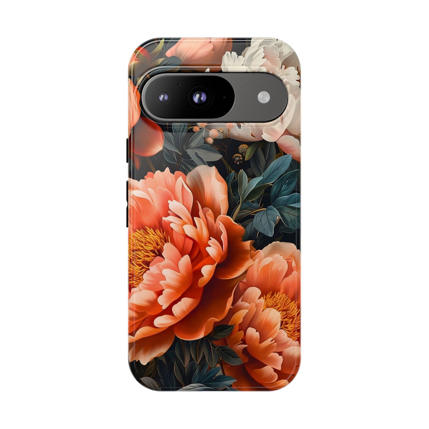 Floral Phone Case - Tough Cases, Durable Cover, Flower Design, Unique Gift, Phone Accessories