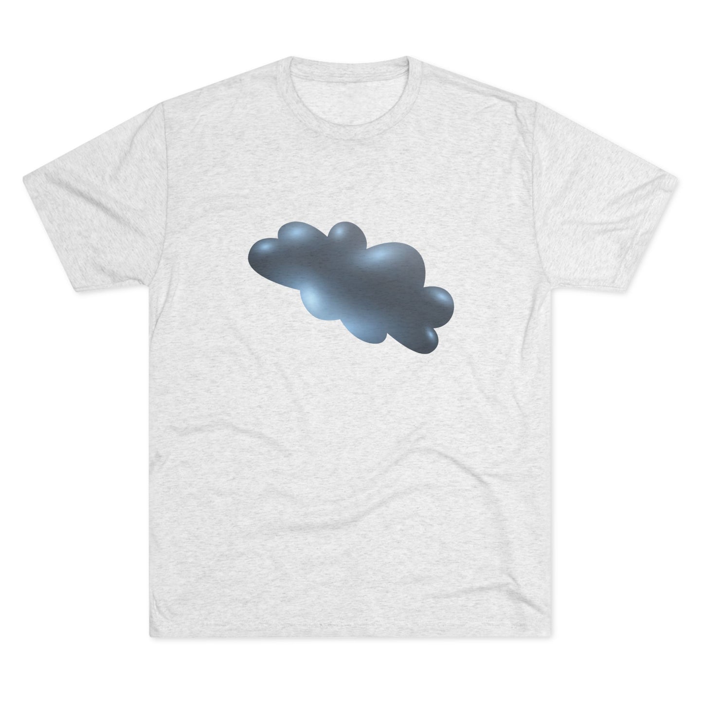 Serene Cloudscape - Dreamy Cloud Soft Unisex Tri-Blend Crew Tee