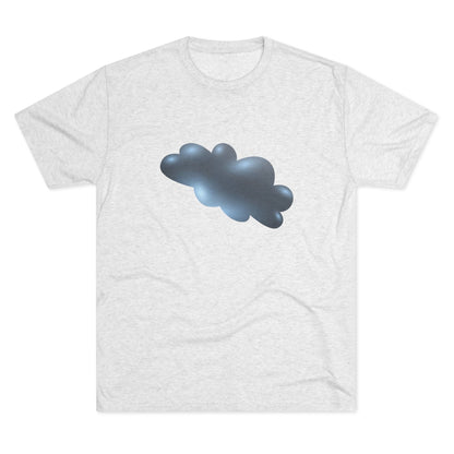 Serene Cloudscape - Dreamy Cloud Soft Unisex Tri-Blend Crew Tee
