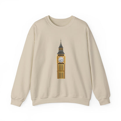 Unisex Heavy Blend™ Crewneck Sweatshirt Classy - Iconic Big Ben Clock Tower