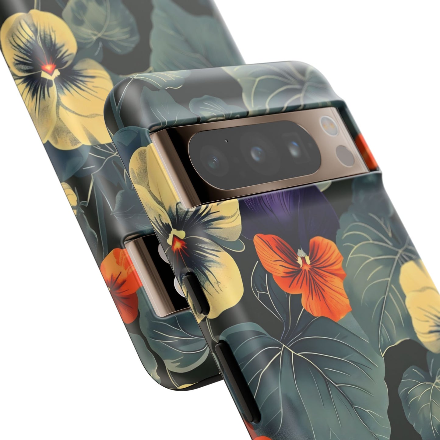 Tough Cases Floral iPhone Case, Tough Phone Cover, Stylish Floral Design, Gift for Her, Summer Vibe, Durable Protective Case