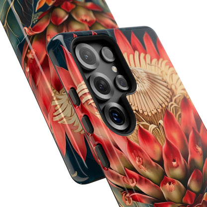 Tough Cases: Vibrant Floral Phone Case, Tough Phone Covers, Floral Art Cases, Nature Design Accessories, Gift for Nature Lovers