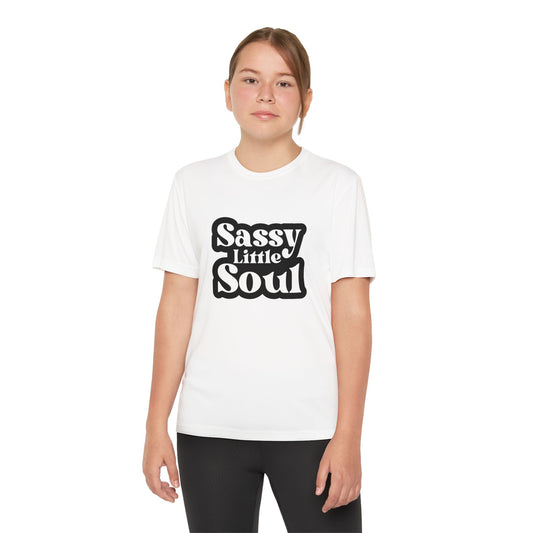 Youth Tee - Sassy Little Soul - Fun & Stylish Competitor T-Shirt for Kids