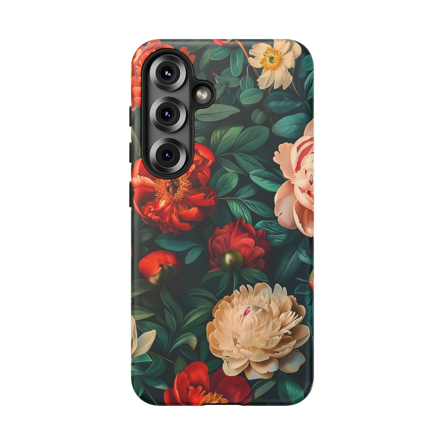 Floral Phone Case - Tough Cases, Vibrant Protection, Gift for Her, Cute Floral Design, Trendy Accessory, Perfect for Spring