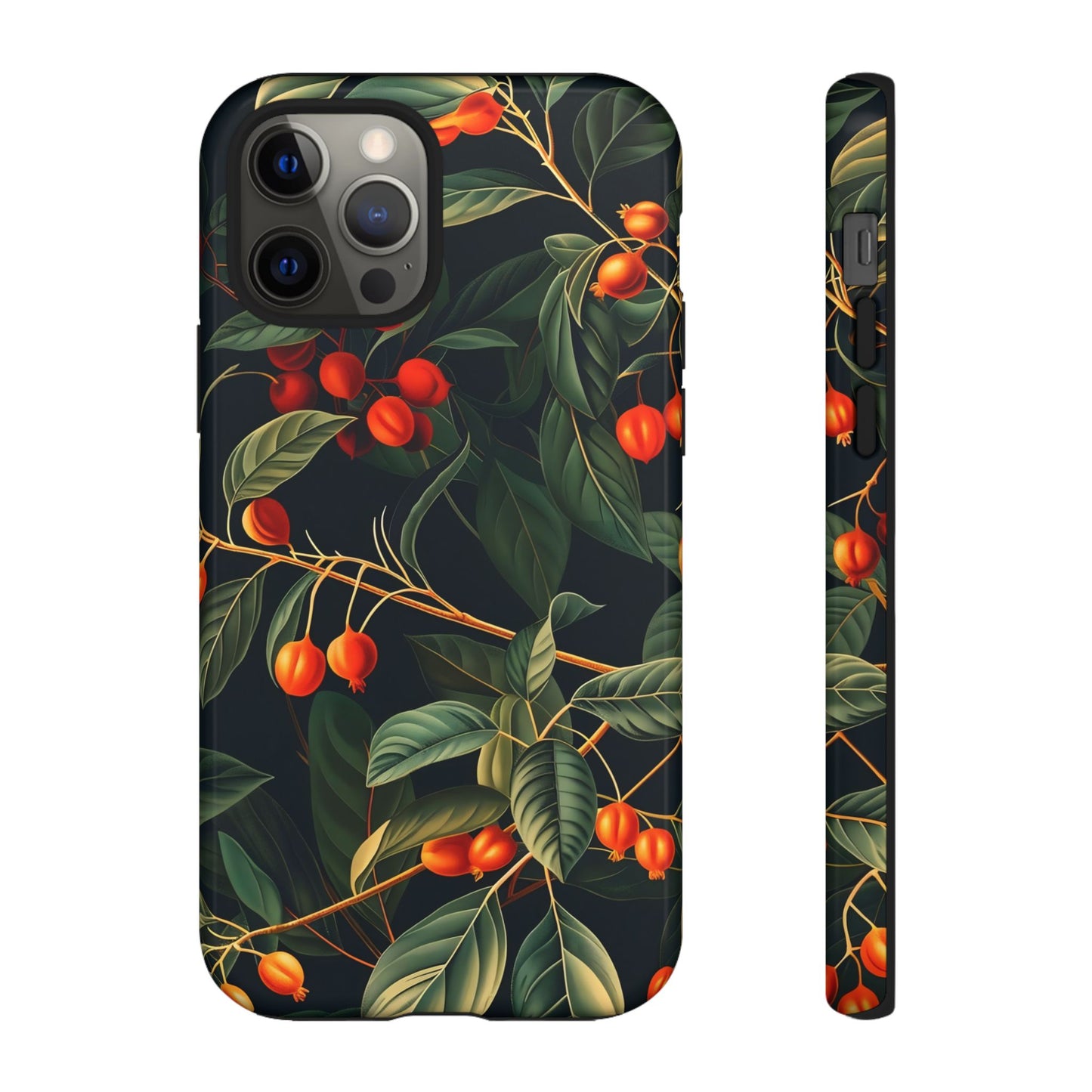 Tough Cases, Floral Phone Case, Nature-Inspired Tech, Unique Gift, Phone Accessory, Botanical Design, Fall Vibes