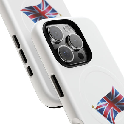 Union Jack Tough Magnetic Phone Case, Stylish Phone Cover, Unique Gift, Durable Phone Protector, British Flag Case, Travel Accessory