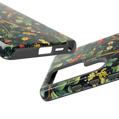 Floral iPhone Case, Nature Inspired Tough Case, Botanical Phone Cover, Eco-Friendly Gift, Unique Floral Design