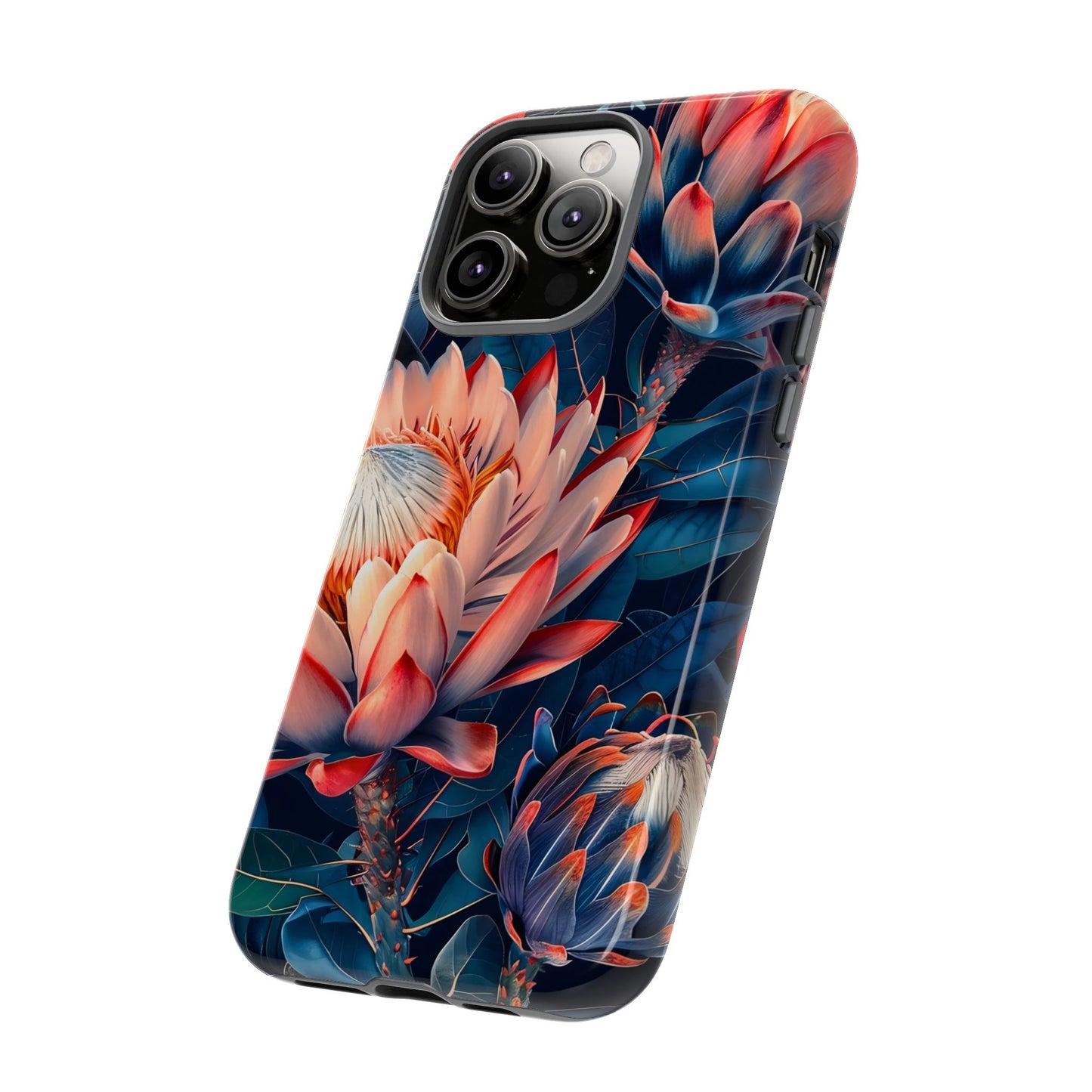 Floral Phone Case | Tough Cases, Floral Design, Phone Accessory, Gift for Her, Customizable Case, Nature Lover Gift