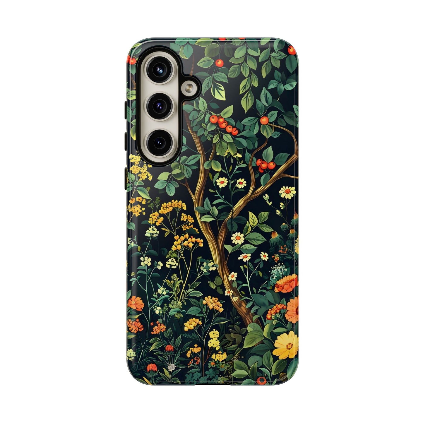 Floral Phone Case - Tough Cases, Colorful Nature Design, Gift for Flower Lovers, Phone Accessory, Unique Cell Phone Cover