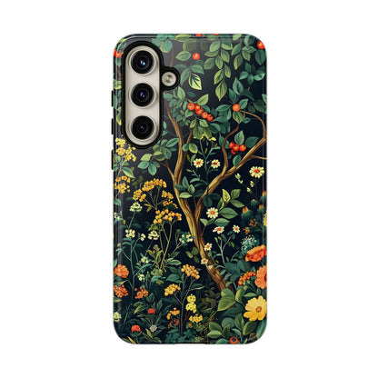 Floral Phone Case - Tough Cases, Colorful Nature Design, Gift for Flower Lovers, Phone Accessory, Unique Cell Phone Cover