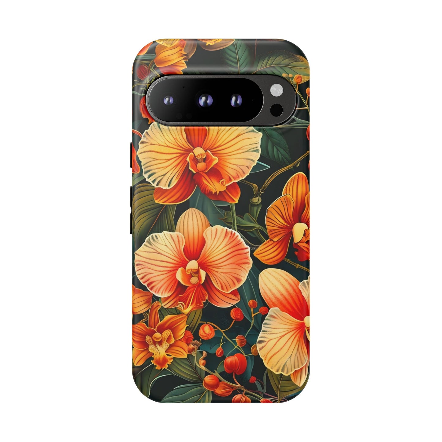 Floral Phone Case - Tough Cases, Protective Cover, Gift for Her, Smartphone Accessory, Floral Design, Nature-Inspired