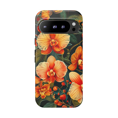 Floral Phone Case - Tough Cases, Protective Cover, Gift for Her, Smartphone Accessory, Floral Design, Nature-Inspired