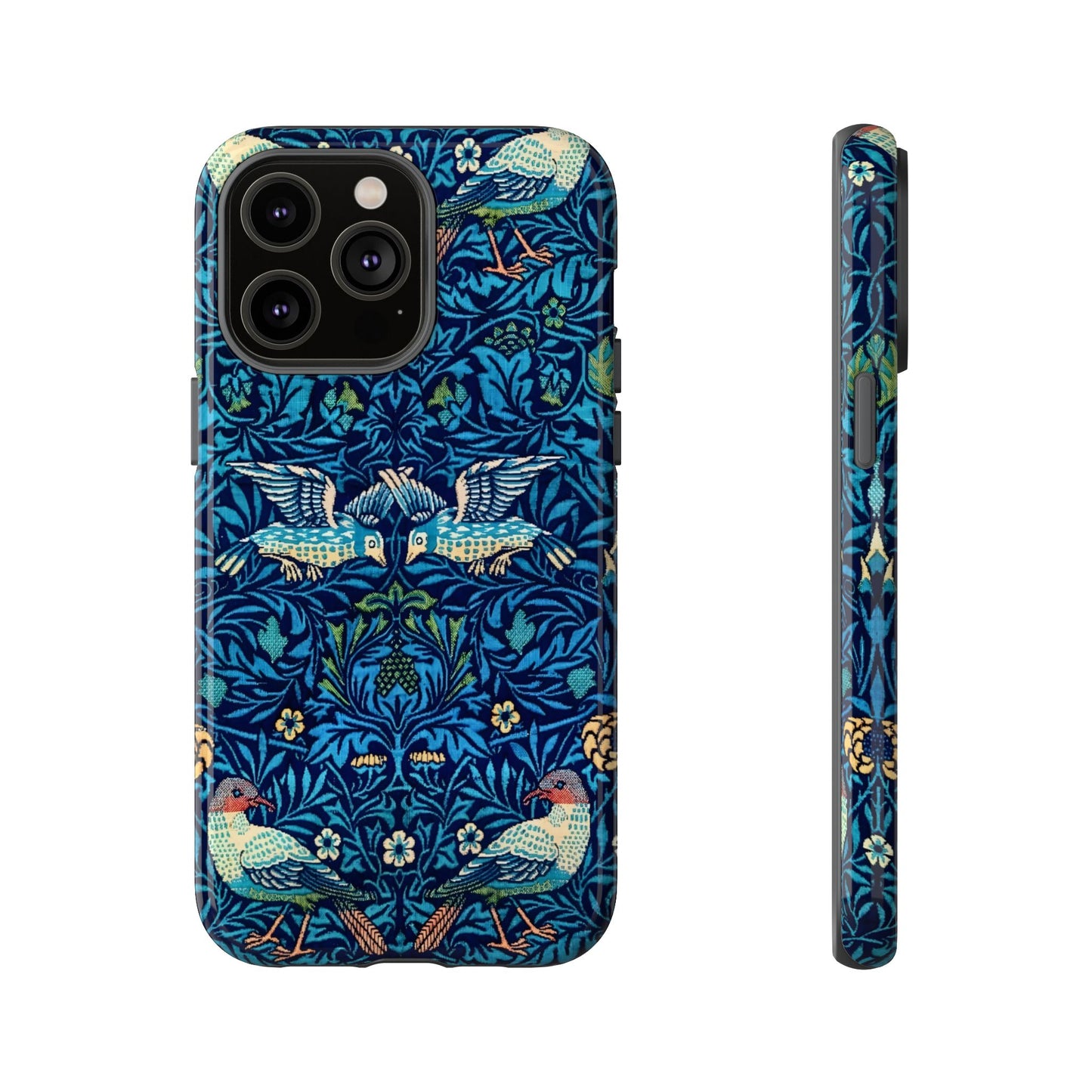 Elegant Bird Pattern Phone Case | Nature Lover Gift, Stylish Mobile Cover, Floral Design, Eco-Friendly, Unique Cell Phone Protector