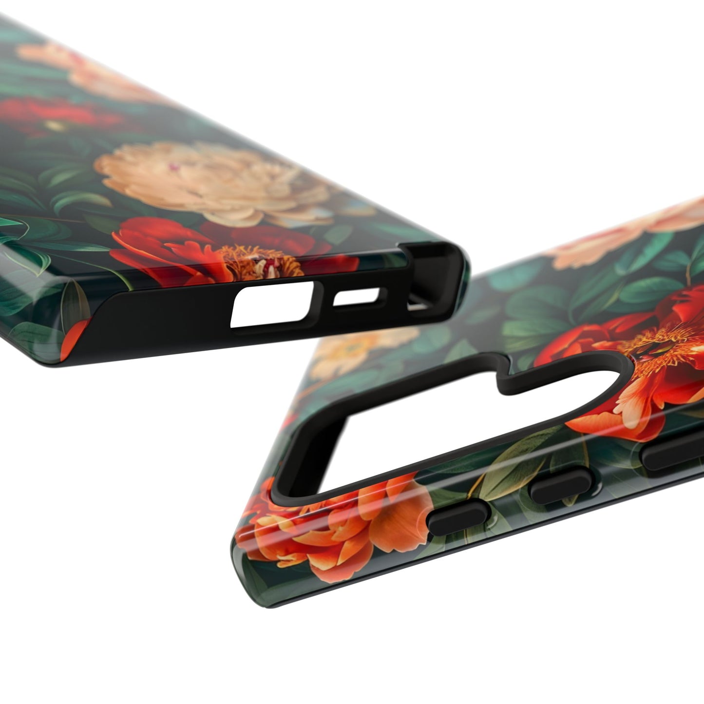 Floral Phone Case - Tough Cases, Vibrant Protection, Gift for Her, Cute Floral Design, Trendy Accessory, Perfect for Spring
