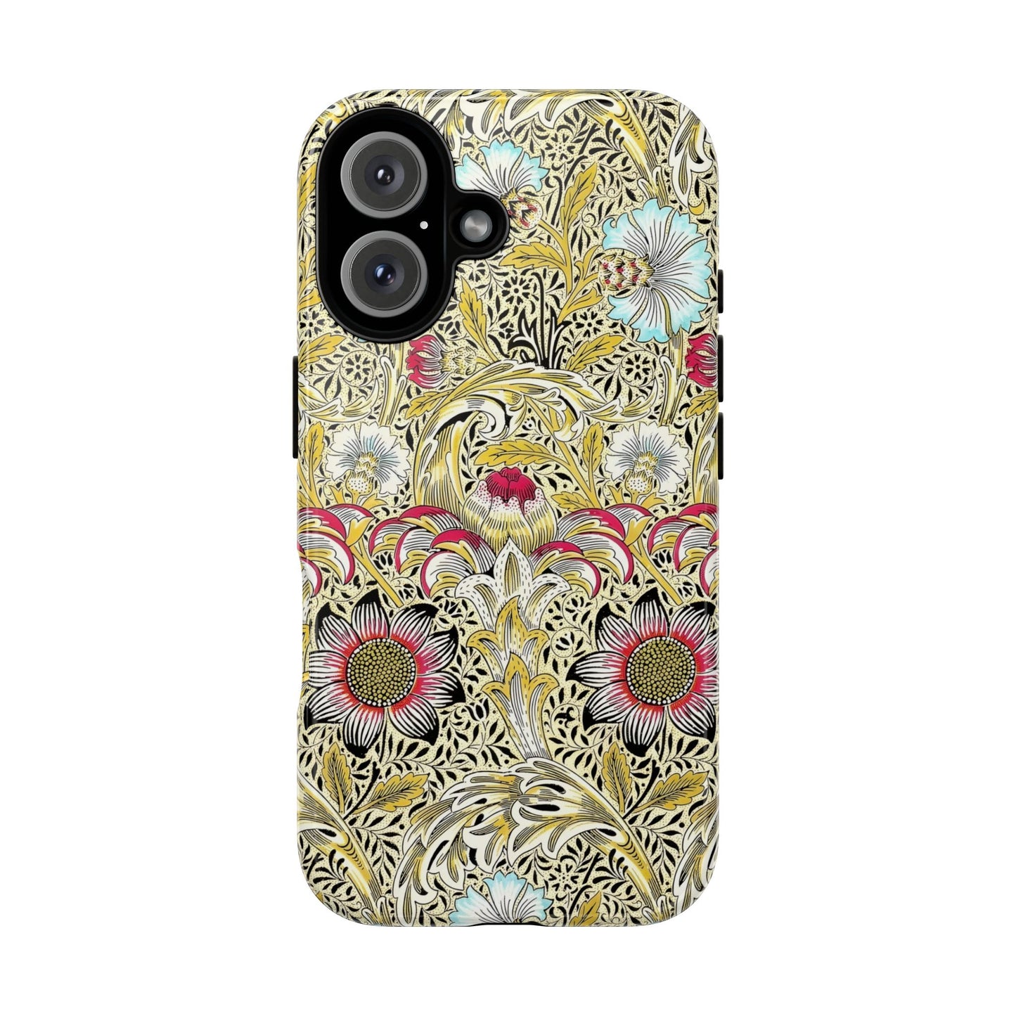 Floral Phone Case - Tough Cases, Floral Design, Stylish, Protective, Unique Gift for Her, Phone Accessories
