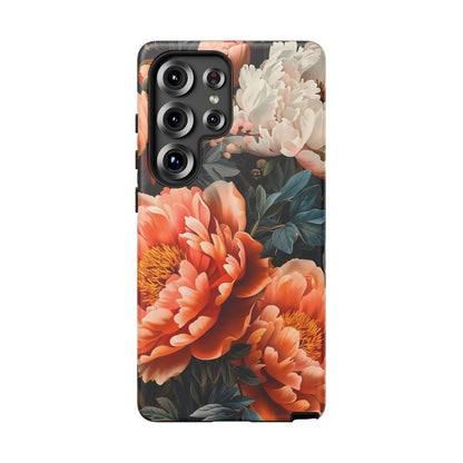 Floral Phone Case - Tough Cases, Durable Cover, Flower Design, Unique Gift, Phone Accessories