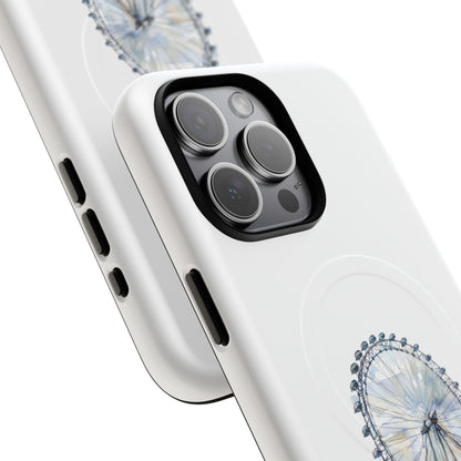 Funky Ferris Wheel Magnetic Case | Tough iPhone Cover, Customized Phone Case, Unique Gift, Festival Accessory, Durable Phone Protection