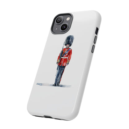 British Royal Guard Phone Case - Tough Cases, Unique Phone Cover, Gift for Her, Cute Accessory, British Soldier Design