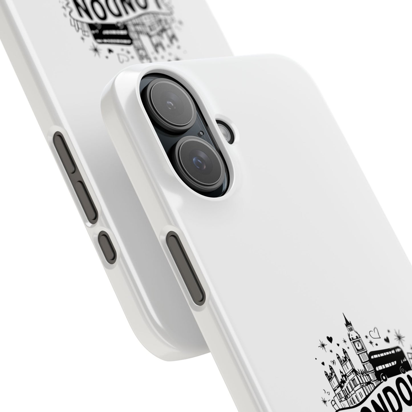 Stylish London Phone Case, Slim Phone Case for Travelers, Gift for London Lovers, Unique Phone Cover, Trendy Cell Phone Protector