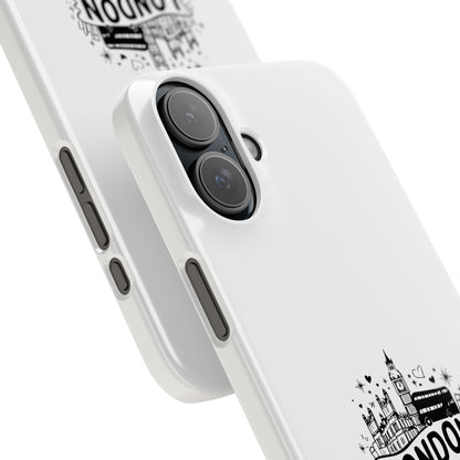 Stylish London Phone Case, Slim Phone Case for Travelers, Gift for London Lovers, Unique Phone Cover, Trendy Cell Phone Protector