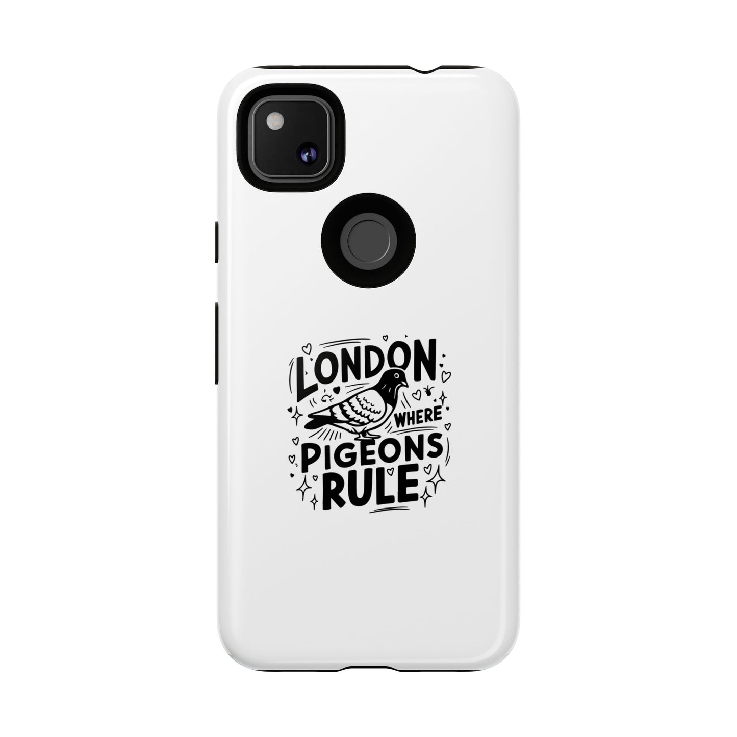 London Pigeons Rule Phone Case – Tough and Stylish Protection for Urban Aficionados