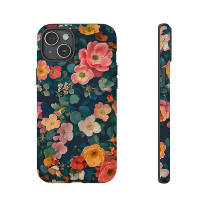 Floral Phone Case | Tough Cases | Stylish Protection, Flower Design, Gift for Her, Trendy Accessory, Cute Phone Covers, Spring Vibe