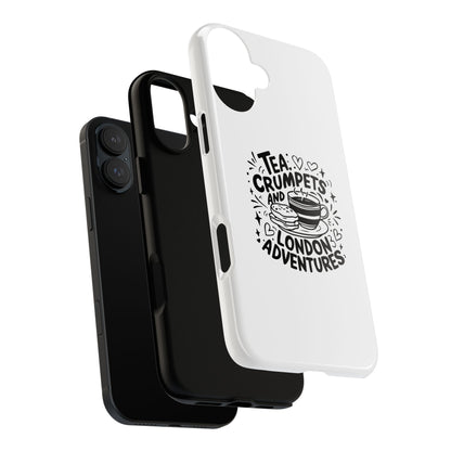 London Adventures Phone Case - Tea & Crumpets Design