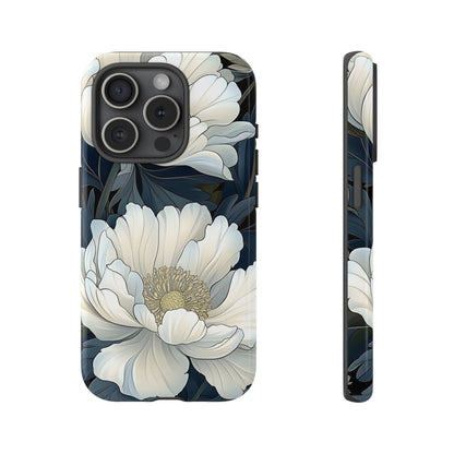 Elegant Floral Phone Case, Floral iPhone Cover, Flower Art Phone Case, Eco-Friendly Mobile Protection, Tough & Stylish Phone Case