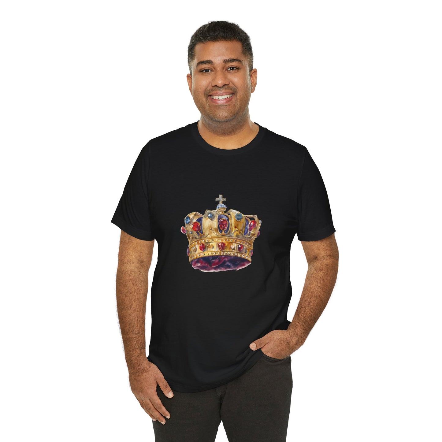 Unisex Jersey Short Sleeve Tee Cozy - British Royal Crown