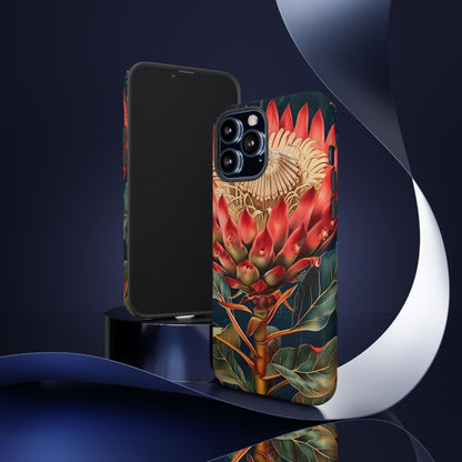Tough Cases: Vibrant Floral Phone Case, Tough Phone Covers, Floral Art Cases, Nature Design Accessories, Gift for Nature Lovers