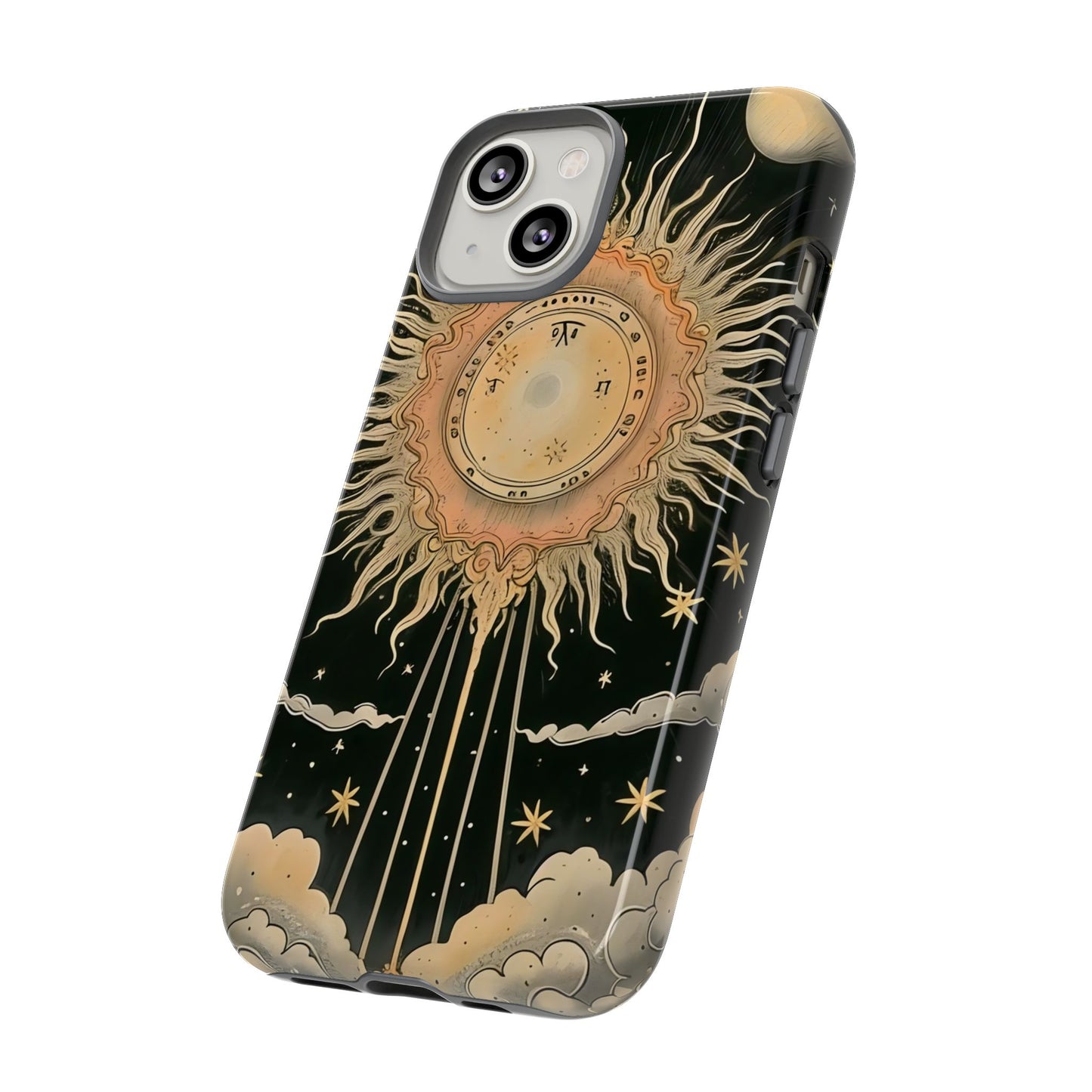 Celestial Phone Case, Tough Cases for Astrology Lovers, Cosmic Design, Gift for Astronomers, Unique Phone Accessories