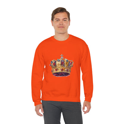Unisex Heavy Blend™ Crewneck Sweatshirt High Grade - British Royal Crown