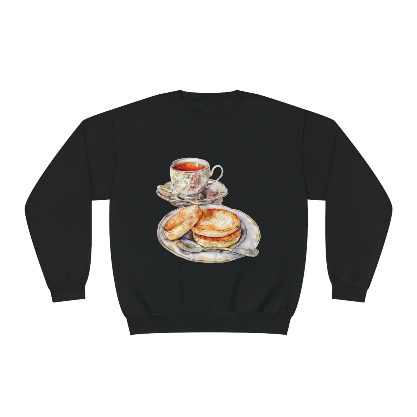 Unisex NuBlend® Crewneck Sweatshirt - British Royal Feast Opulent Dining Fit for Royalty
