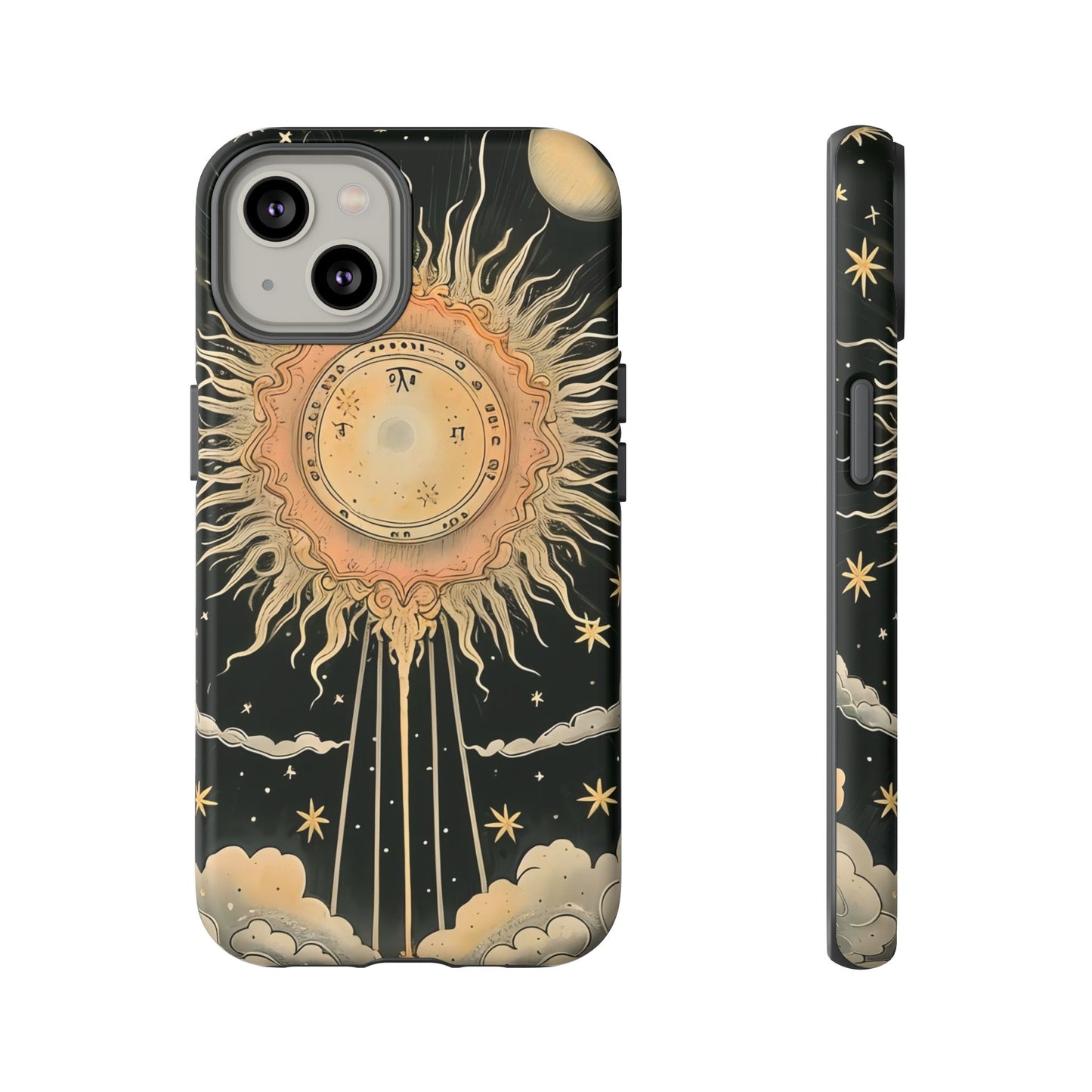 Celestial Phone Case, Tough Cases for Astrology Lovers, Cosmic Design, Gift for Astronomers, Unique Phone Accessories